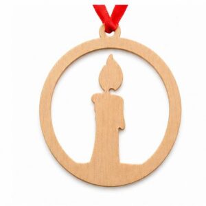 Weihnachtsdeko Kerze